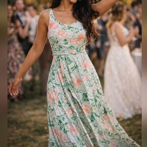 CK Bradley Cleopatra Maxi Dress in Cordelia Sky Multi